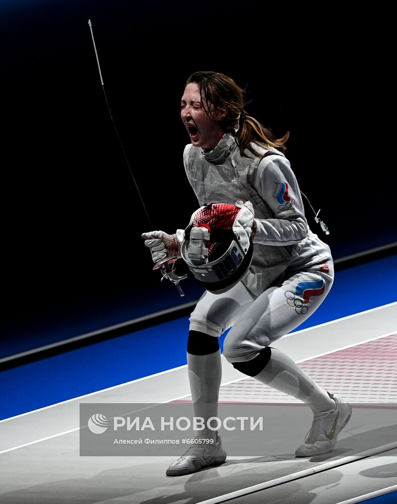 Олимпиада-2020. Фехтование. Женщины. Рапира