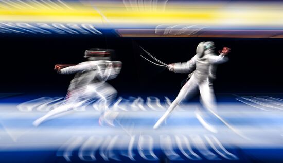 Олимпиада-2020. Фехтование. Женщины. Рапира