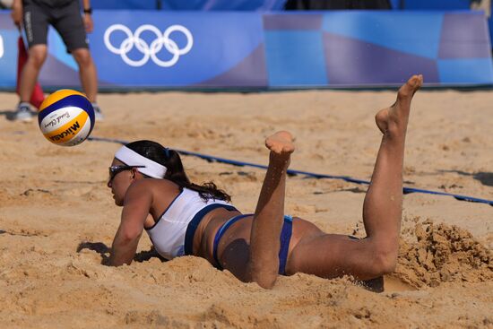 Олимпиада-2020. Пляжный волейбол. Женщины. Макрогузова/Холомина - Менегатти/Орси Тот