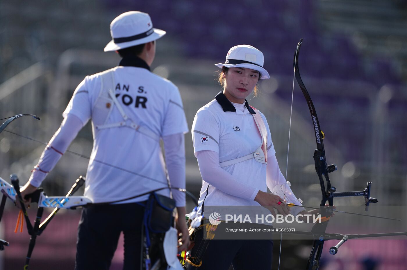 Олимпиада-2020. Стрельба из лука. Женщины. Командное первенство