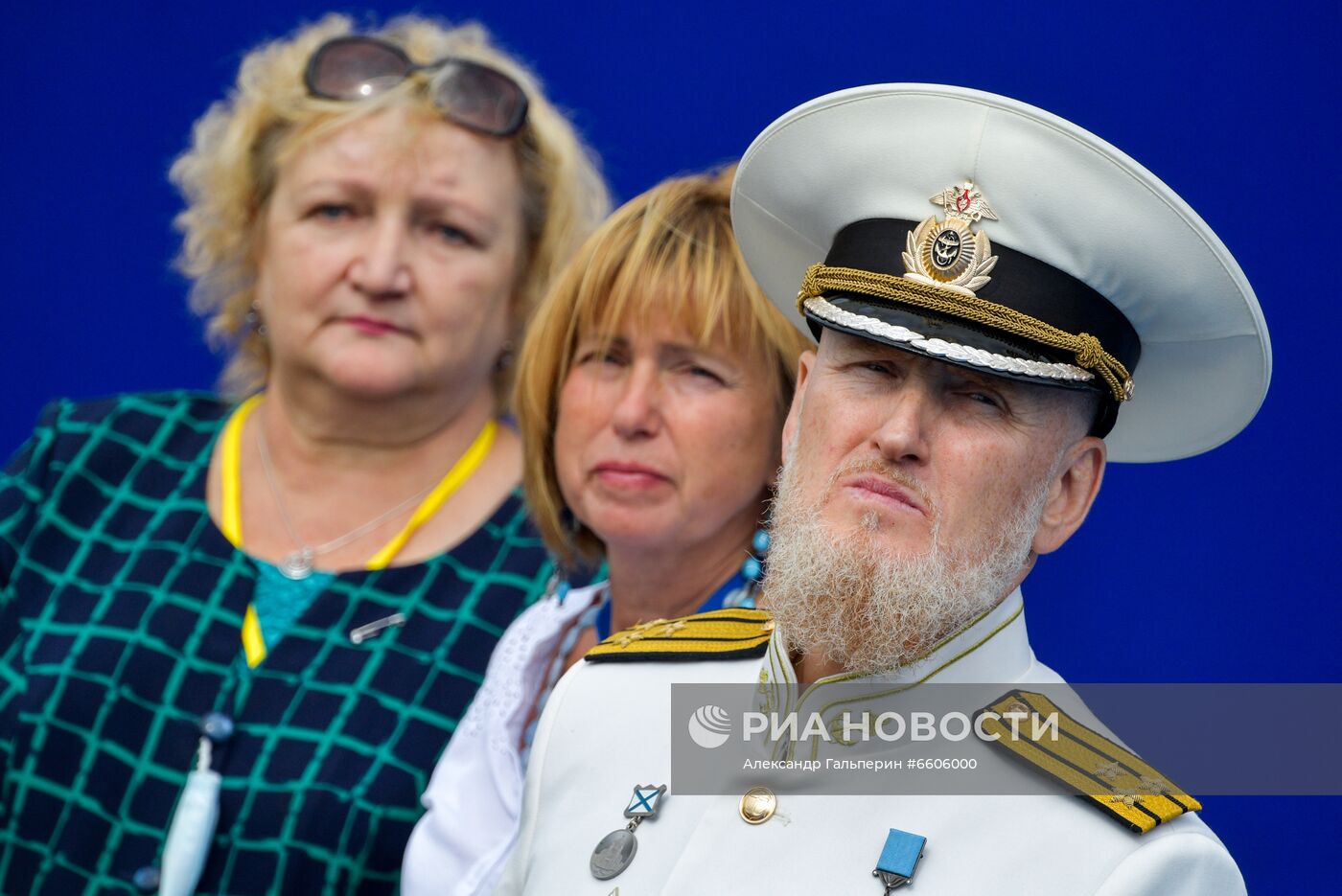 Празднование Дня ВМФ в Санкт-Петербурге