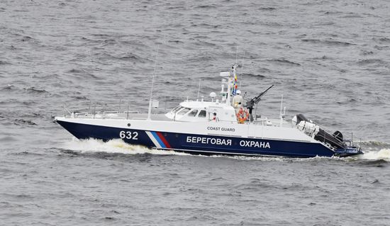 Празднование Дня ВМФ в Санкт-Петербурге