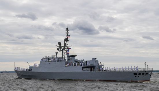 Празднование Дня ВМФ в Санкт-Петербурге