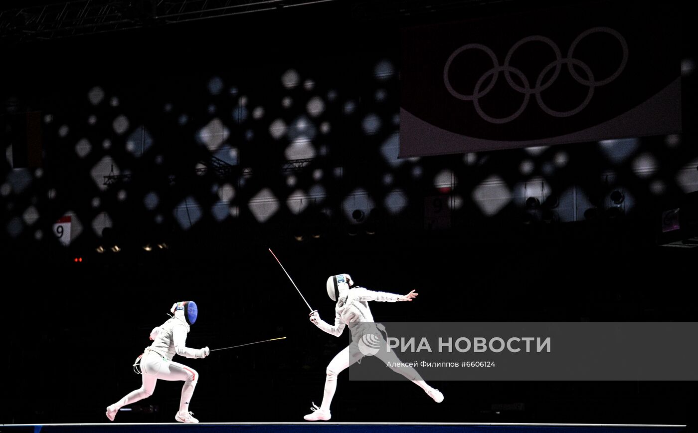 Олимпиада-2020. Фехтование. Женщины. Рапира