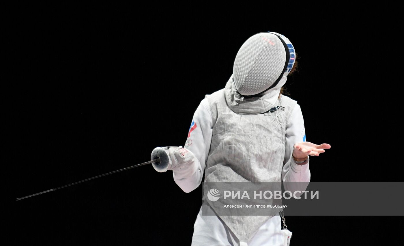 Олимпиада-2020. Фехтование. Женщины. Рапира