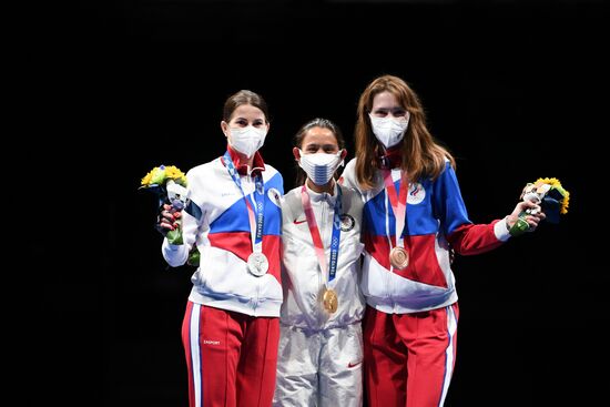 Олимпиада-2020. Фехтование. Женщины. Рапира