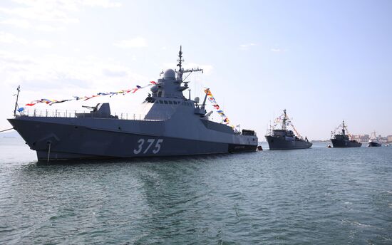 День ВМФ в городах России