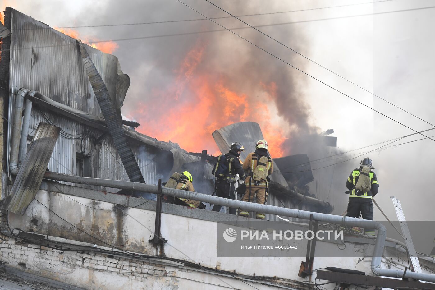 Пожар в доме на Лиговском проспекте