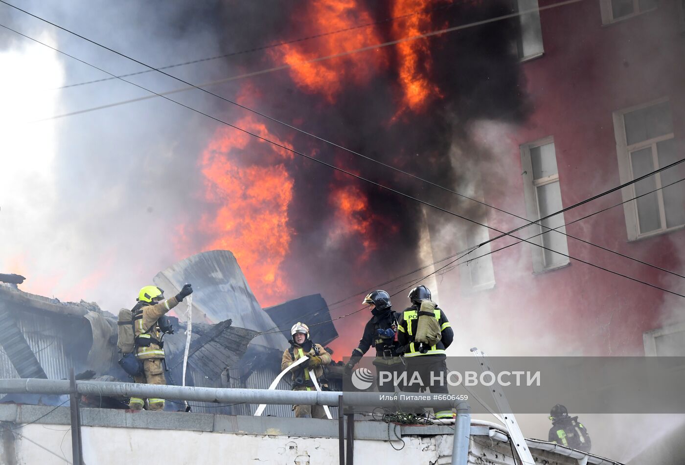 Пожар в доме на Лиговском проспекте