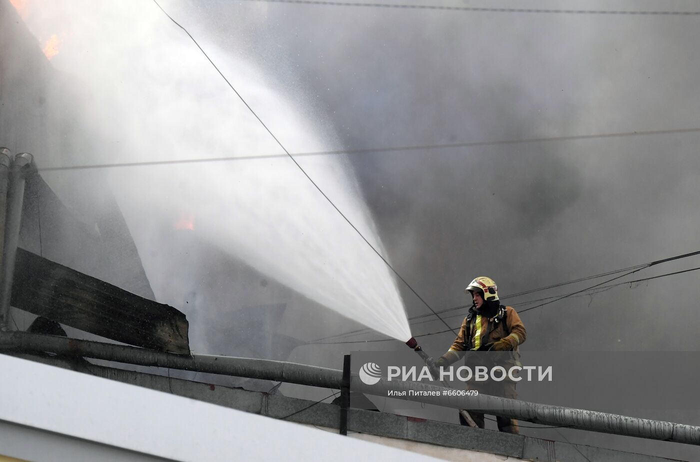 Пожар в доме на Лиговском проспекте