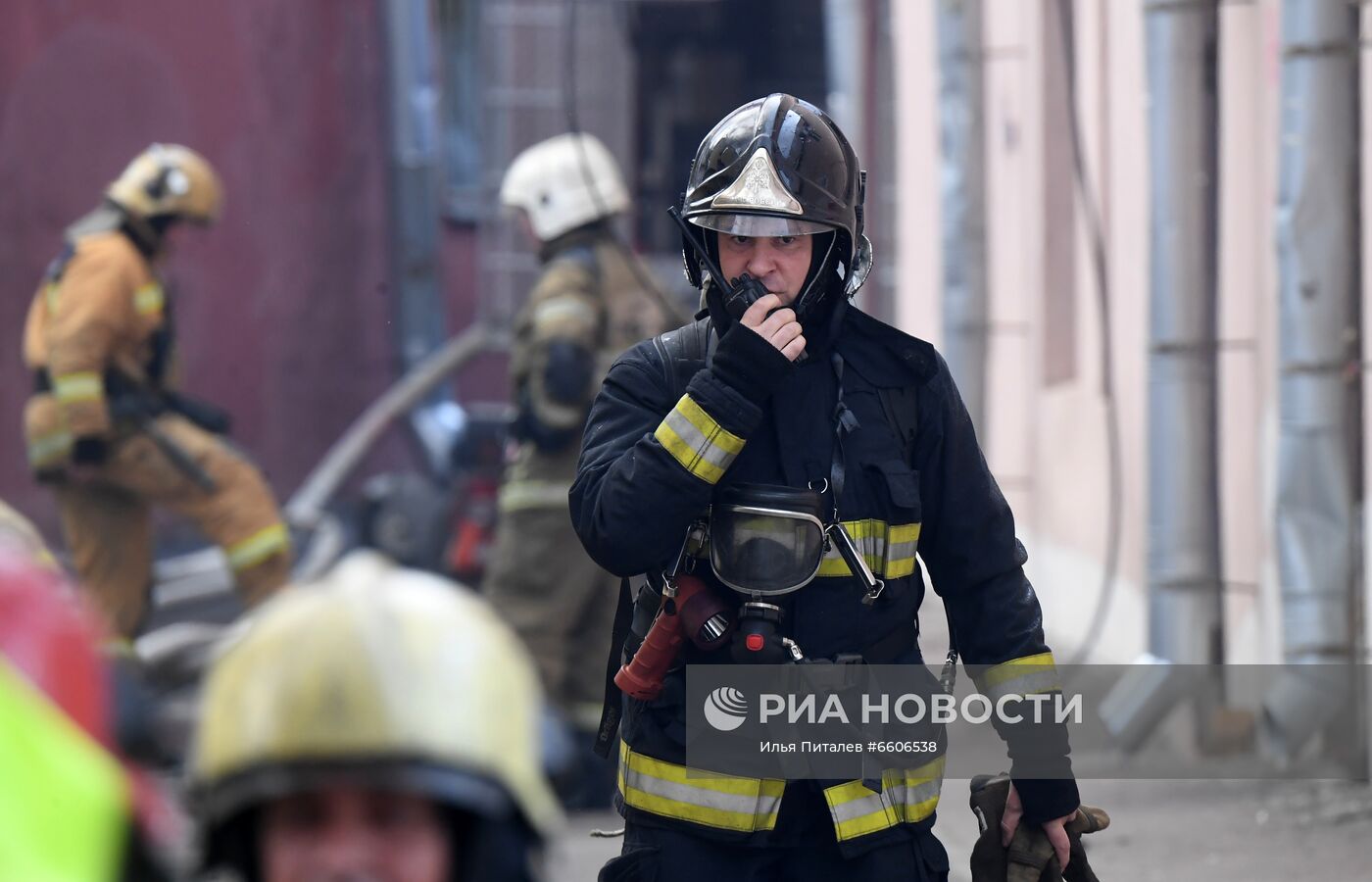 Пожар в доме на Лиговском проспекте