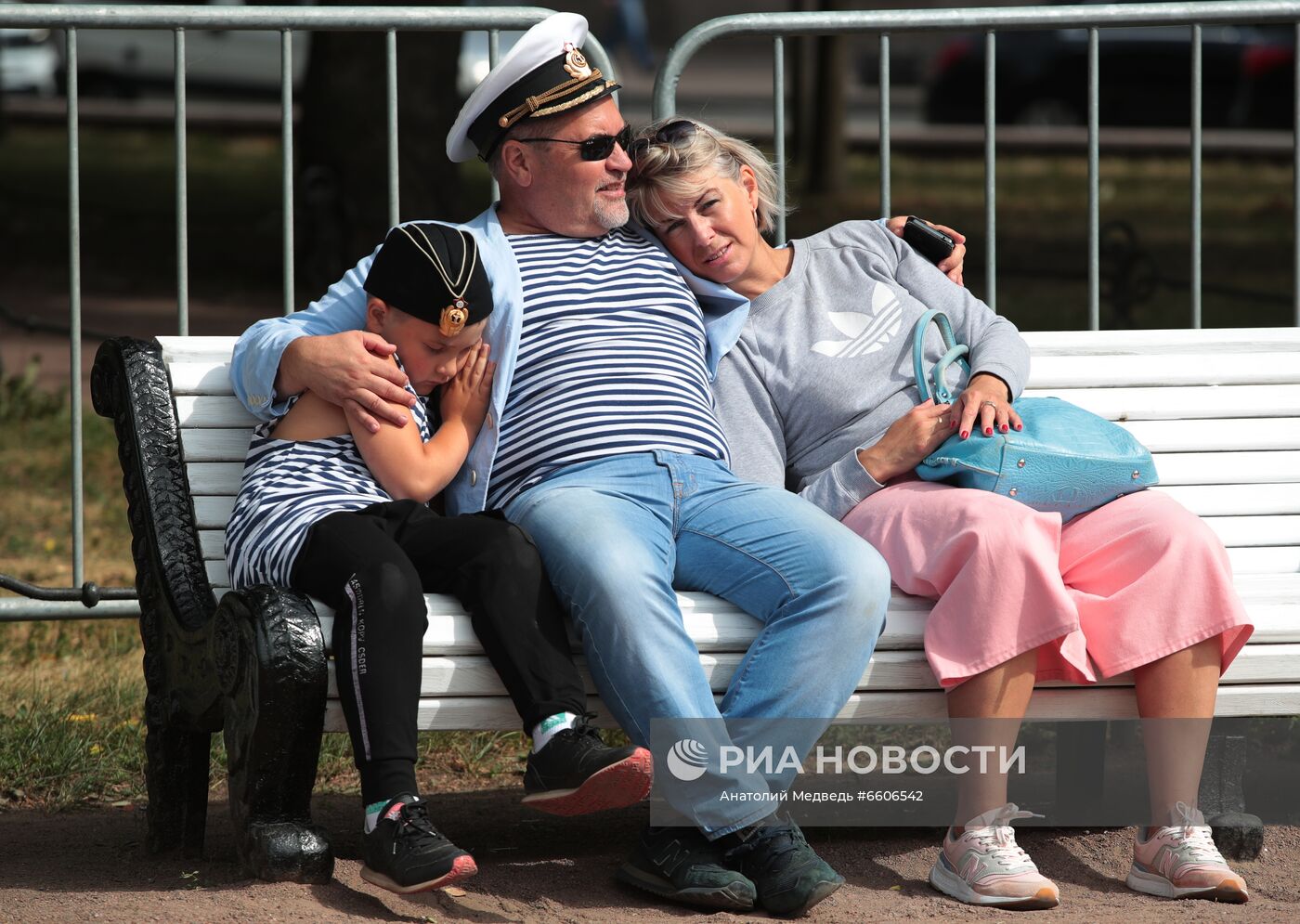 Празднование Дня ВМФ в Санкт-Петербурге