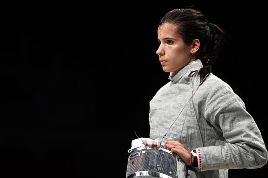 Олимпиада-2020. Фехтование. Женщины. Сабля