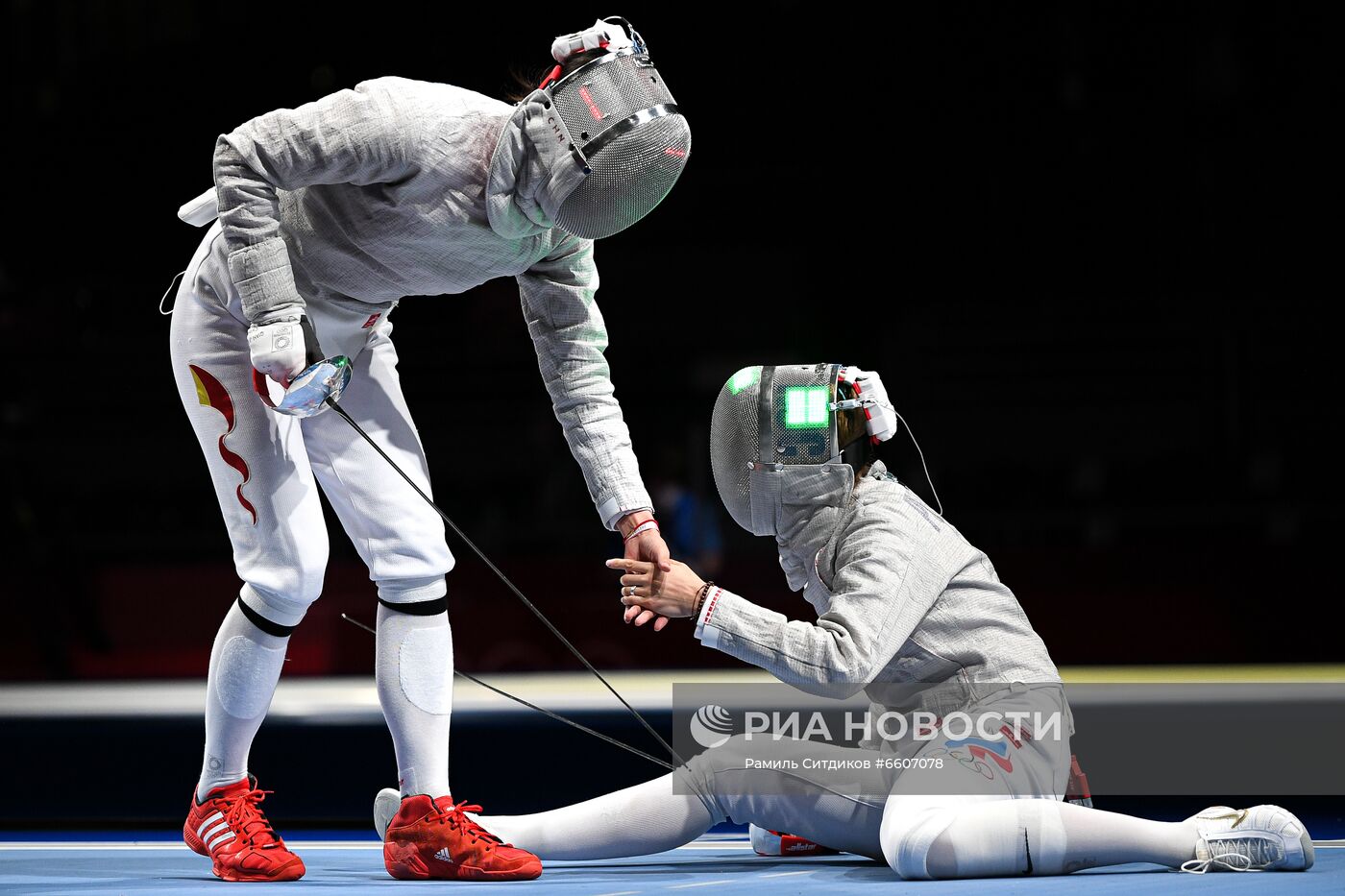 Олимпиада-2020. Фехтование. Женщины. Сабля