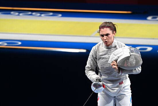 Олимпиада-2020. Фехтование. Женщины. Сабля