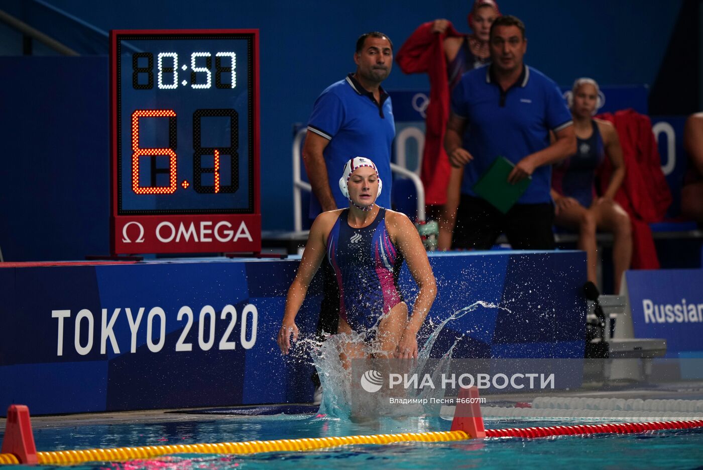 Олимпиада-2020. Водное поло. Женщины. Матч Россия - Венгрия