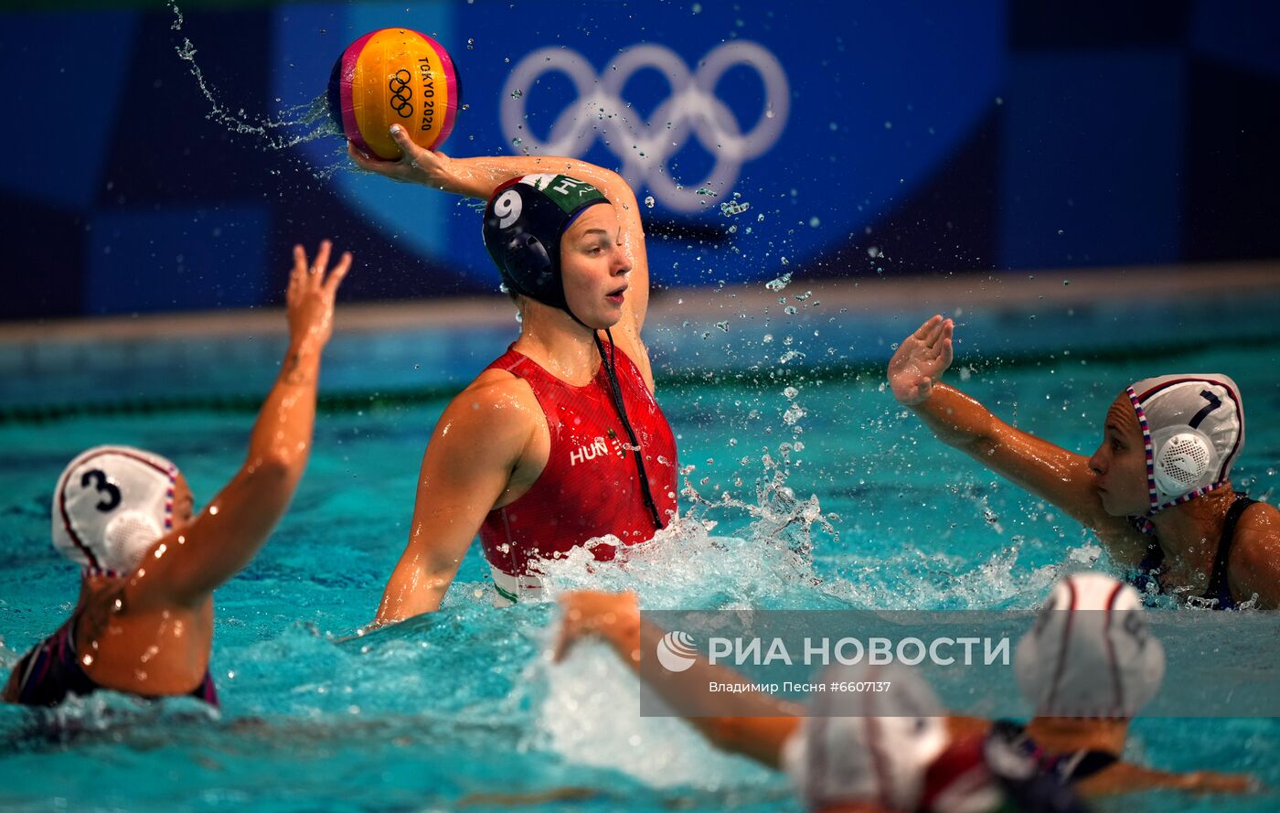 Олимпиада-2020. Водное поло. Женщины. Матч Россия - Венгрия