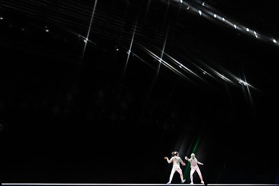 Олимпиада-2020. Фехтование. Женщины. Сабля