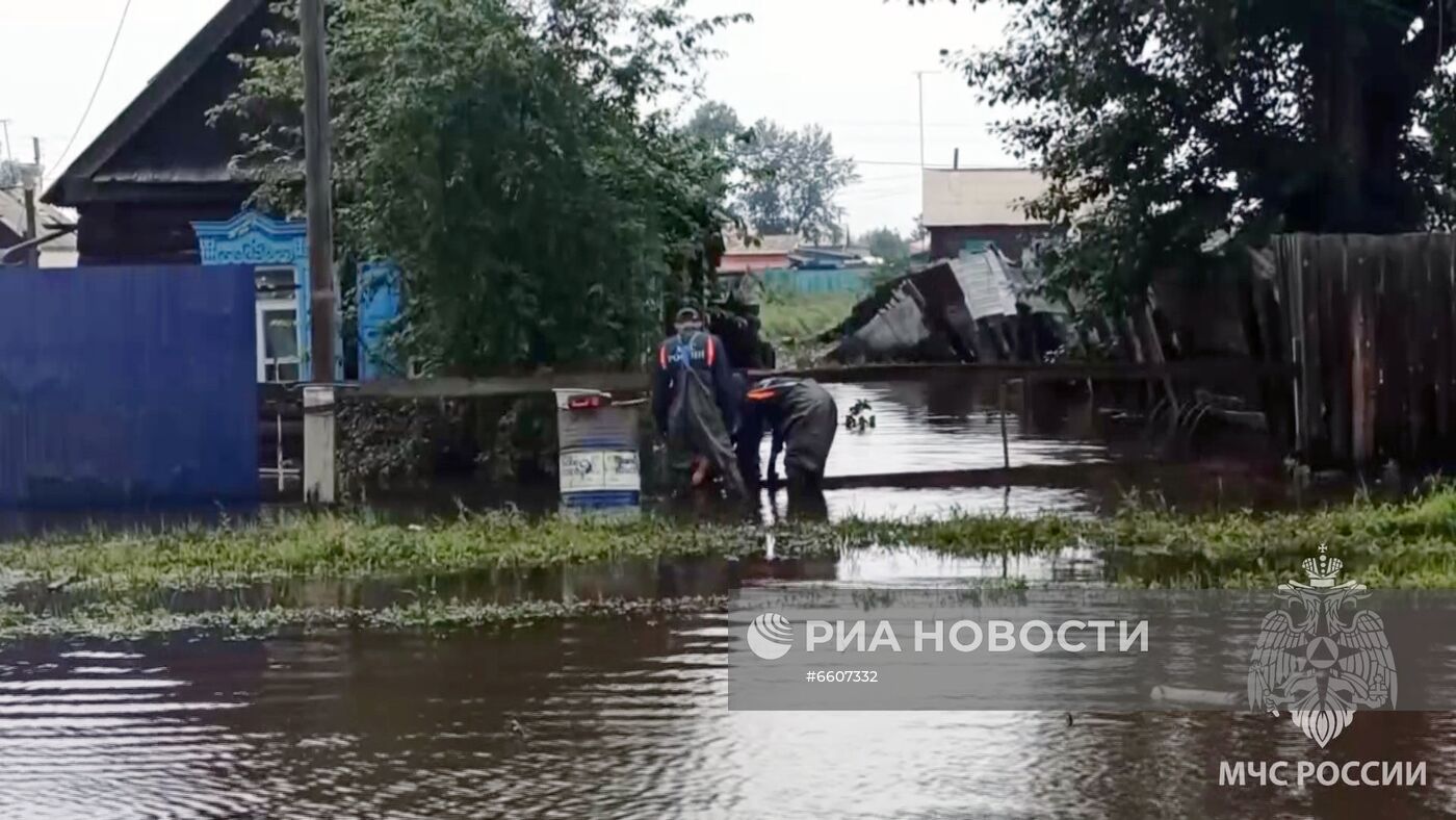 Паводки в Забайкальском крае