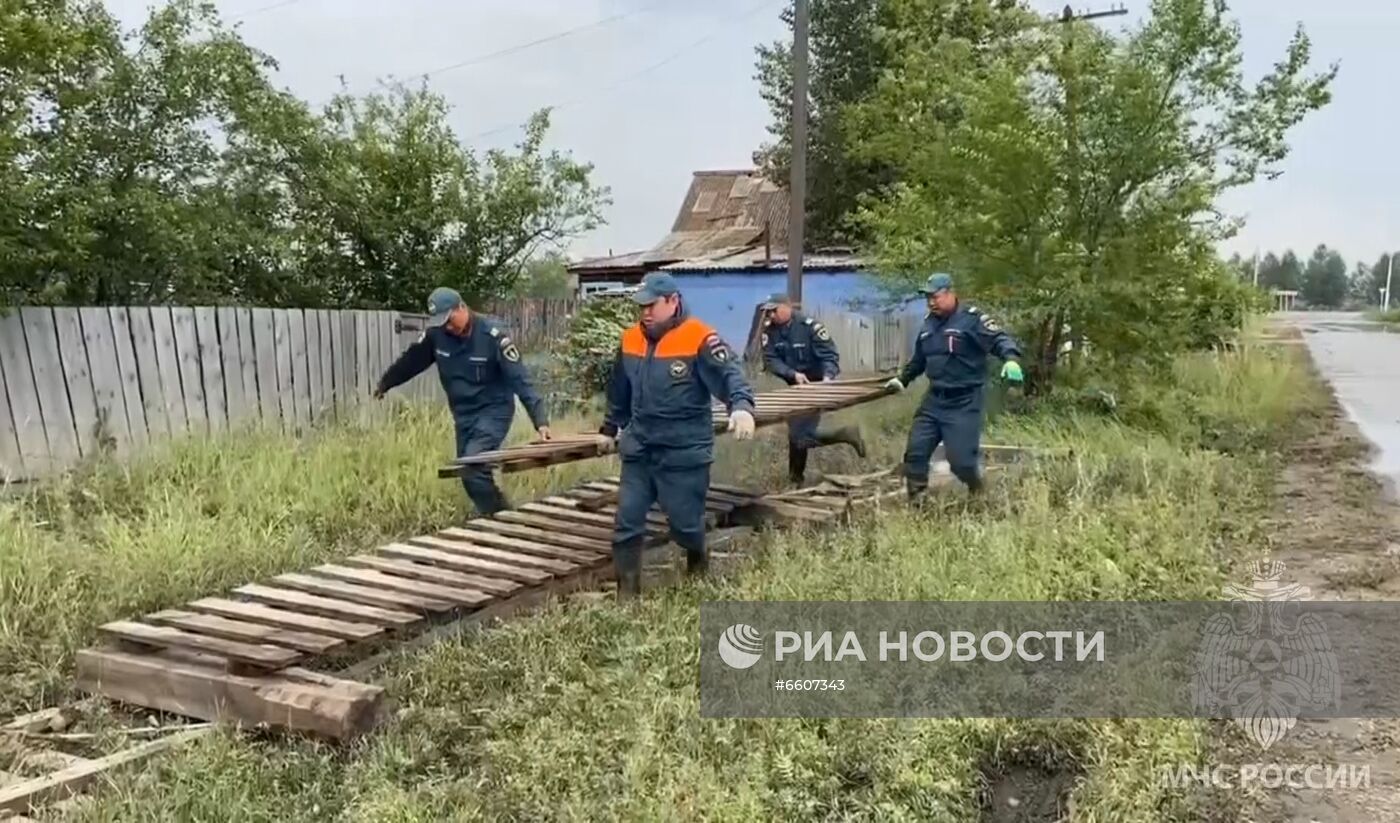 Паводки в Забайкальском крае