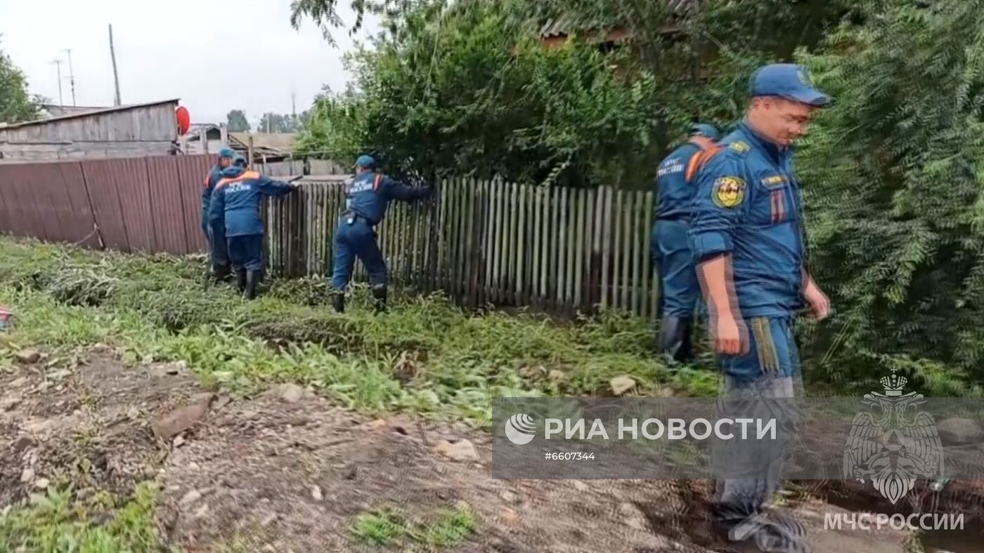 Паводки в Забайкальском крае