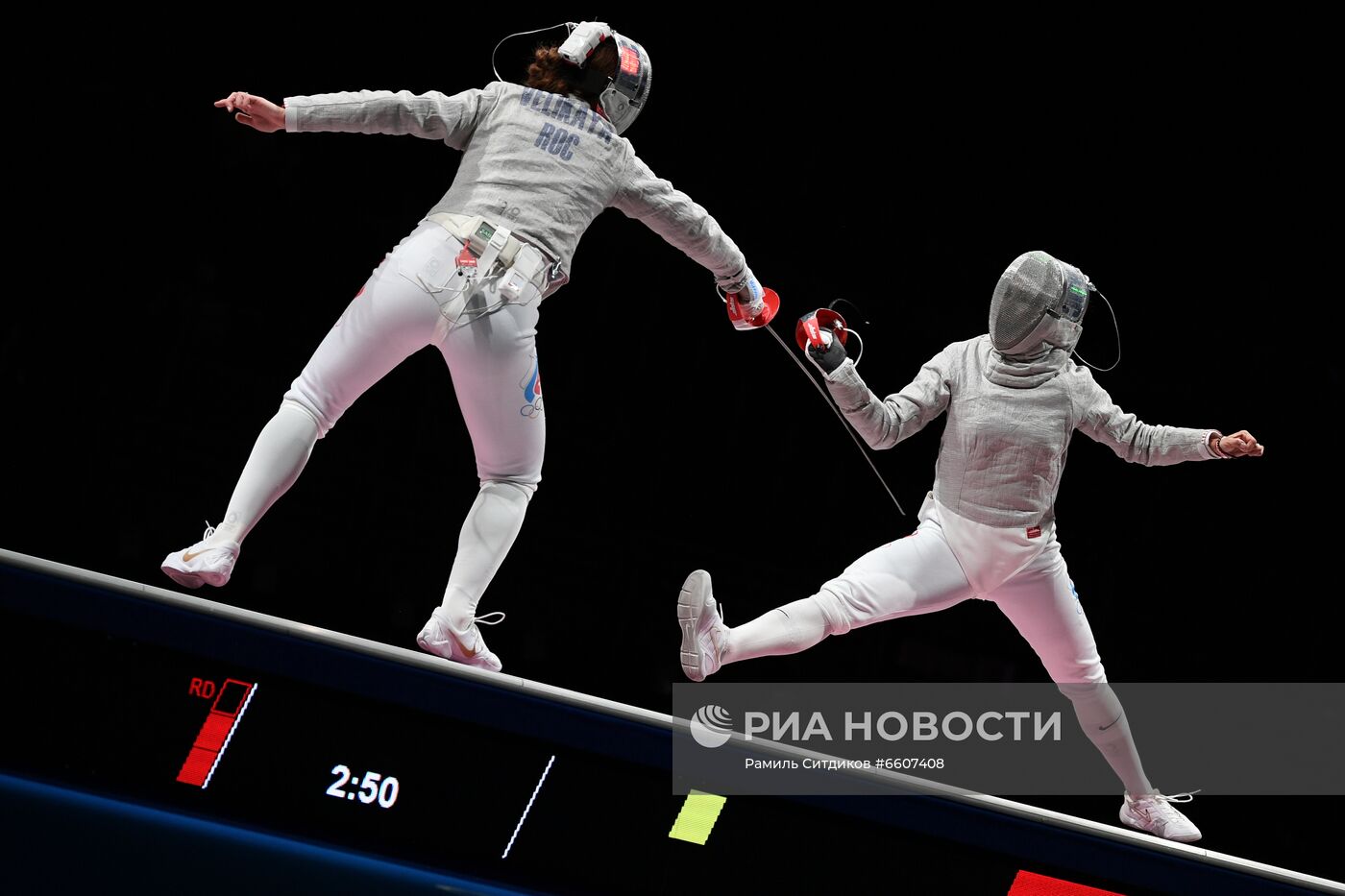 Олимпиада-2020. Фехтование. Женщины. Сабля