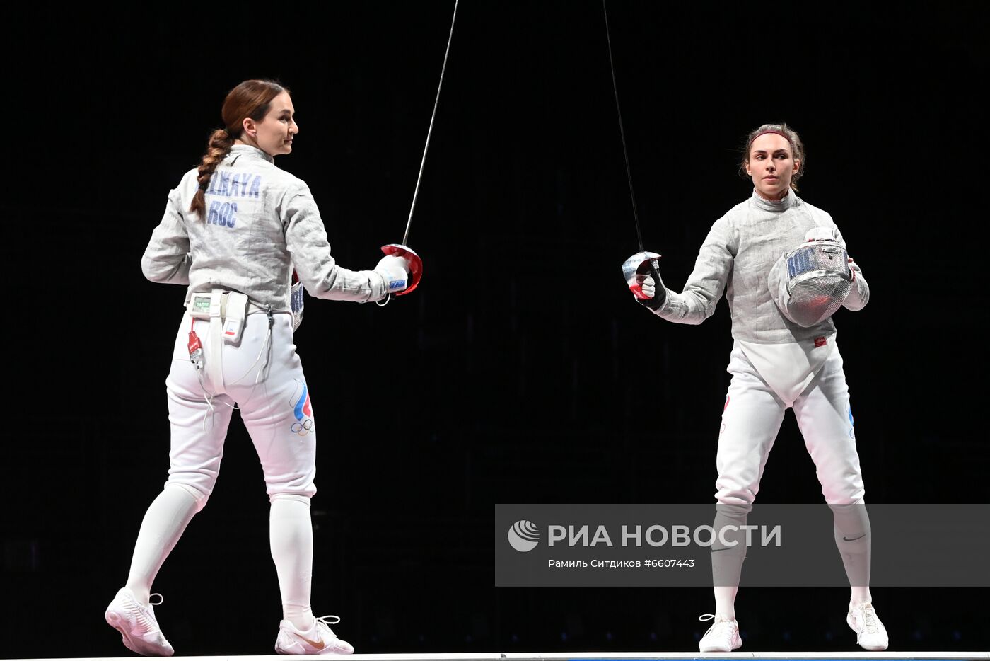 Олимпиада-2020. Фехтование. Женщины. Сабля