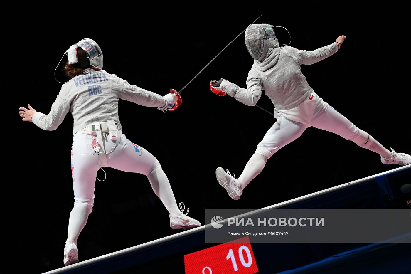 Олимпиада-2020. Фехтование. Женщины. Сабля