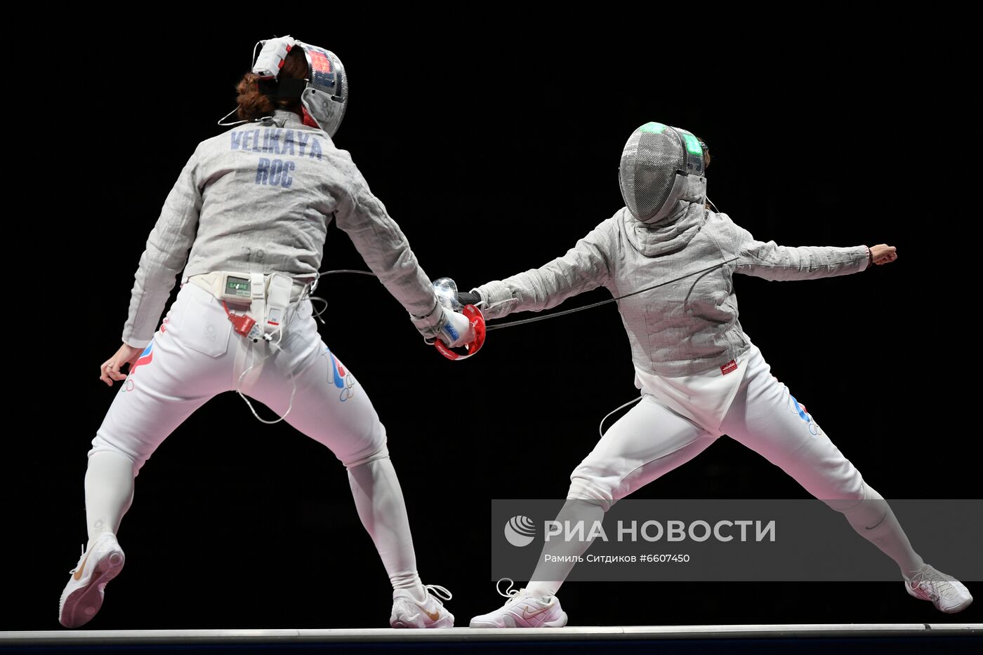 Олимпиада-2020. Фехтование. Женщины. Сабля