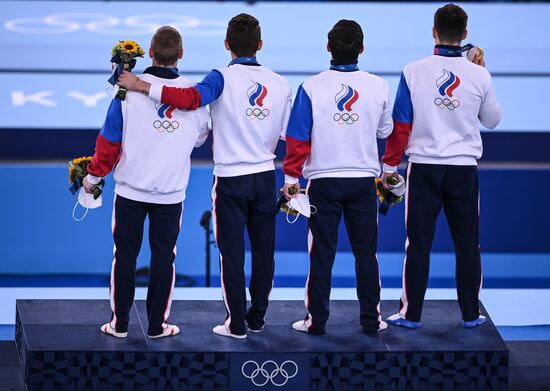 Олимпиада-2020. Спортивная гимнастика. Мужчины. Командное многоборье