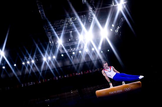 Олимпиада-2020. Спортивная гимнастика. Мужчины. Командное многоборье
