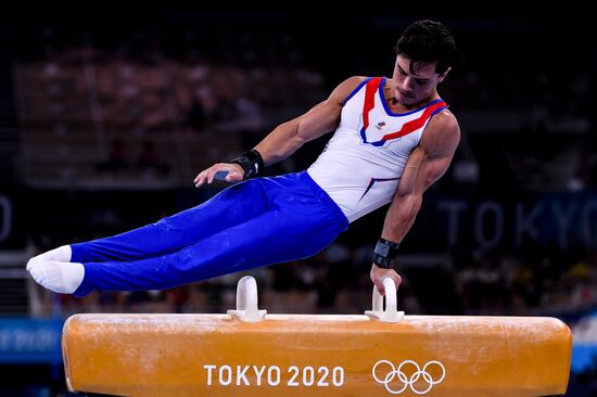 Олимпиада-2020. Спортивная гимнастика. Мужчины. Командное многоборье