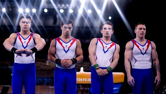 Олимпиада-2020. Спортивная гимнастика. Мужчины. Командное многоборье