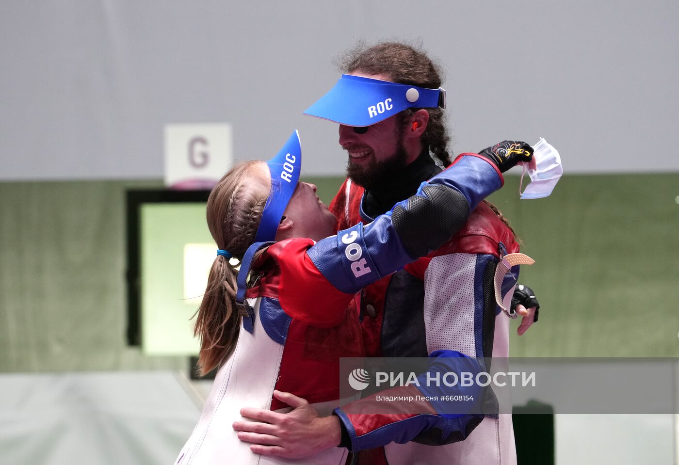 Олимпиада-2020. Стрельба. Пневматическая винтовка. Смешанная команда