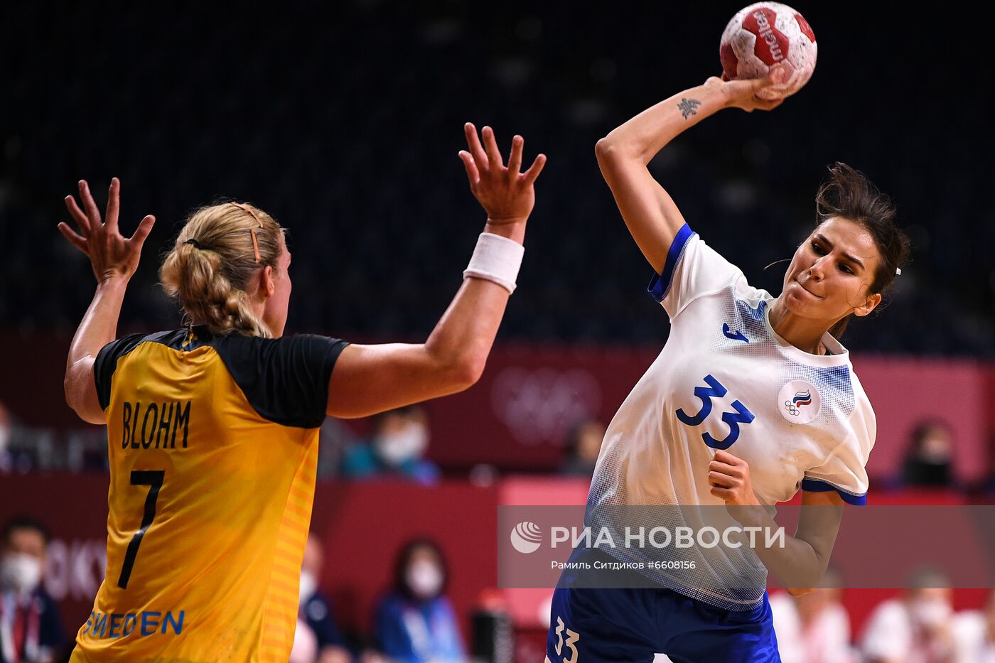 Олимпиада-2020. Гандбол. Женщины. Матч Швеция - Россия