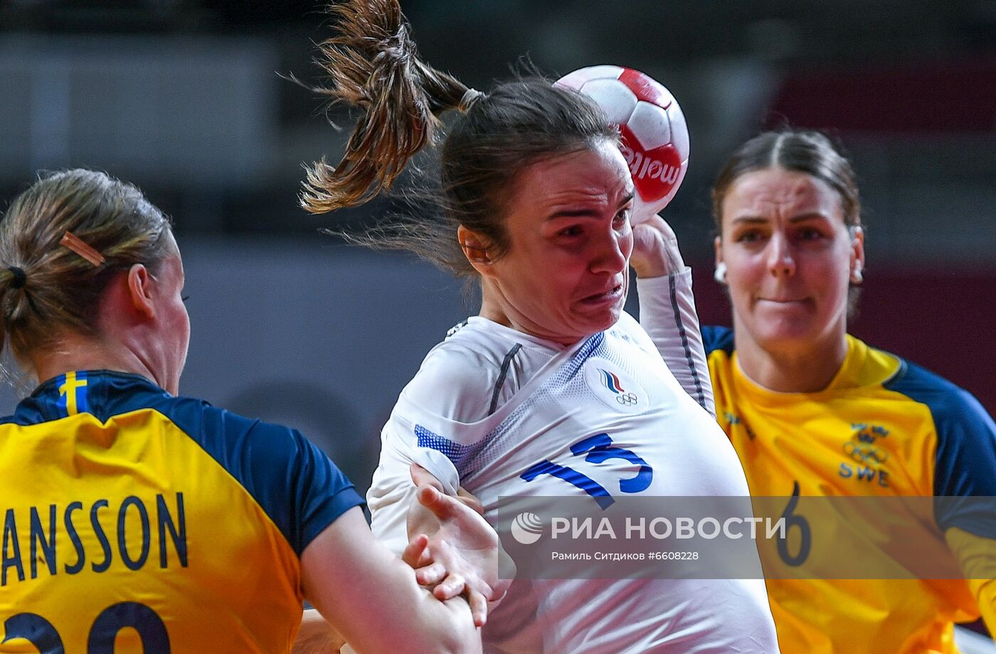 Олимпиада-2020. Гандбол. Женщины. Матч Швеция - Россия