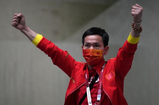 Олимпиада-2020. Стрельба. Пневматическая винтовка. Смешанная команда