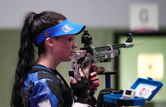 Олимпиада-2020. Стрельба. Пневматическая винтовка. Смешанная команда