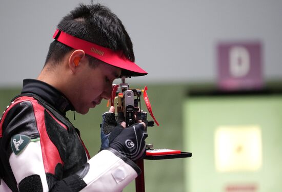 Олимпиада-2020. Стрельба. Пневматическая винтовка. Смешанная команда