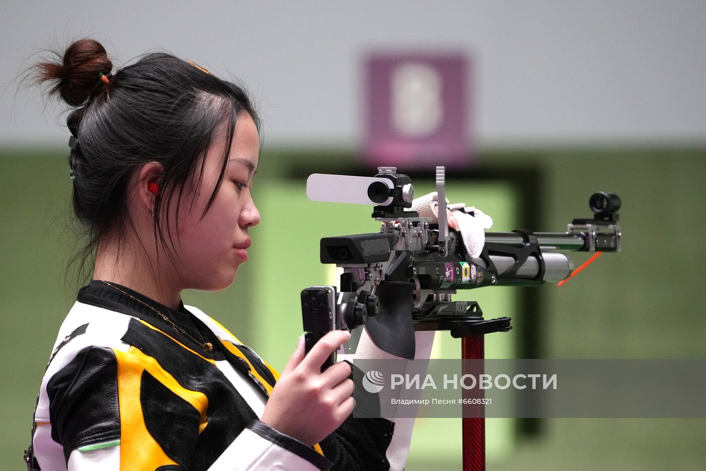 Олимпиада-2020. Стрельба. Пневматическая винтовка. Смешанная команда