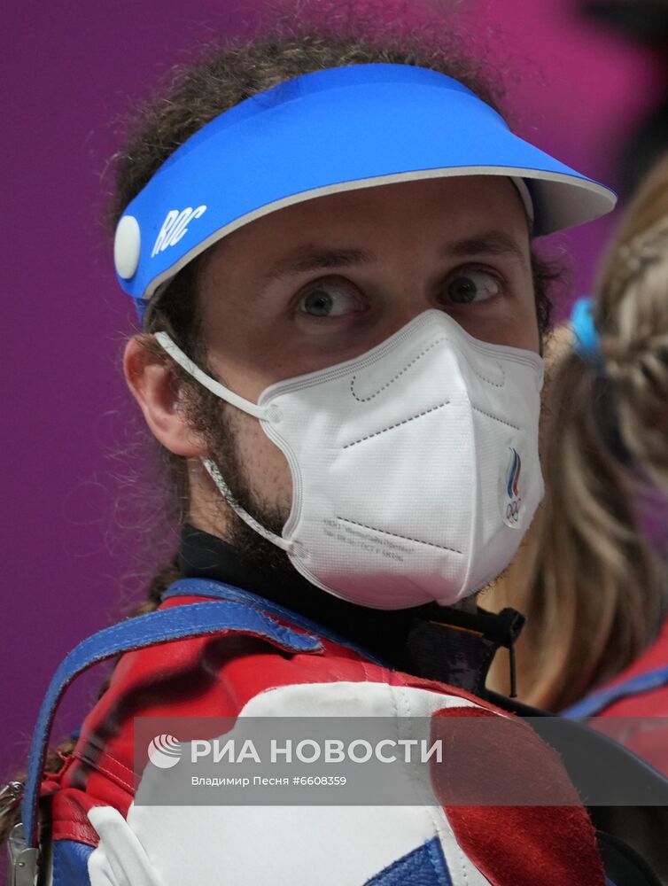 Олимпиада-2020. Стрельба. Пневматическая винтовка. Смешанная команда
