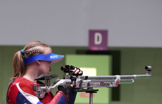Олимпиада-2020. Стрельба. Пневматическая винтовка. Смешанная команда