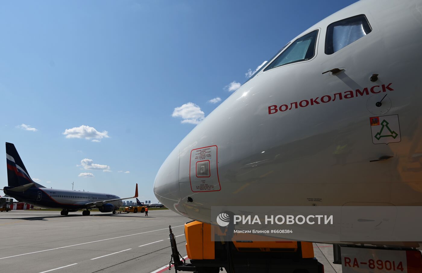 Презентация воздушного судна Superjet 100 "Волоколамск"