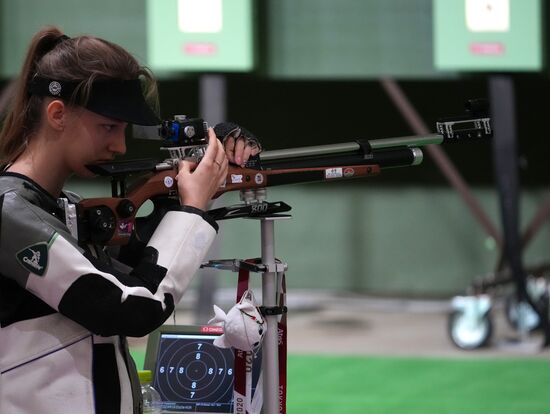Олимпиада-2020. Стрельба. Пневматическая винтовка. Смешанная команда