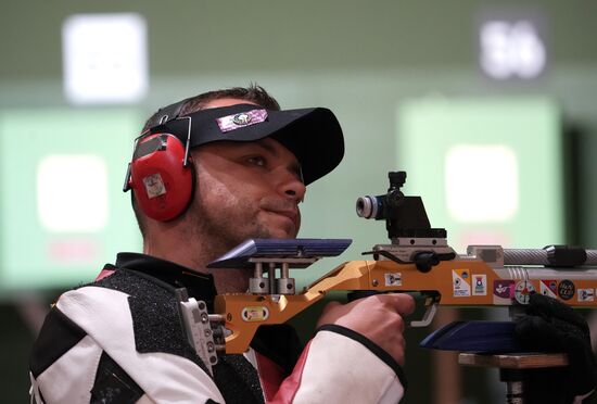 Олимпиада-2020. Стрельба. Пневматическая винтовка. Смешанная команда