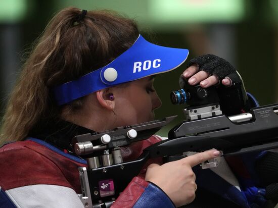 Олимпиада-2020. Стрельба. Пневматическая винтовка. Смешанная команда