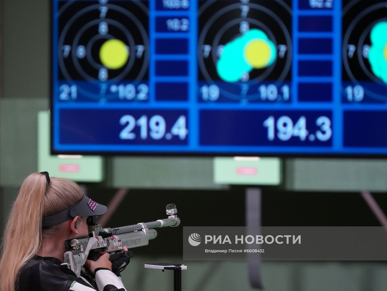 Олимпиада-2020. Стрельба. Пневматическая винтовка. Смешанная команда