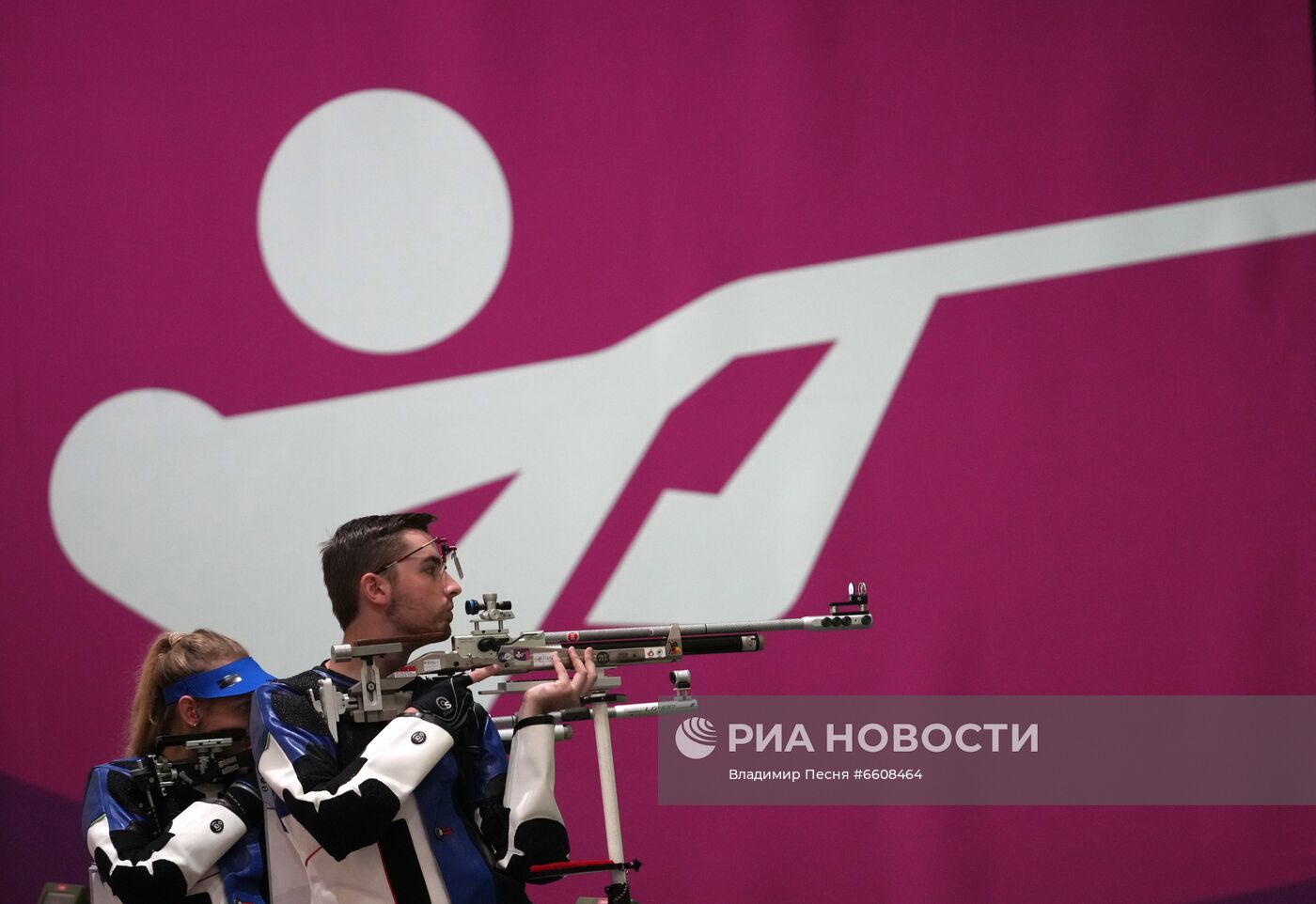 Олимпиада-2020. Стрельба. Пневматическая винтовка. Смешанная команда