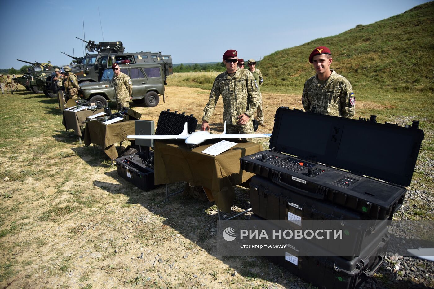 Совместные учения стран НАТО и Украины "Три меча-2021"