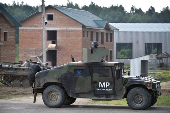 Совместные учения стран НАТО и Украины "Три меча-2021"